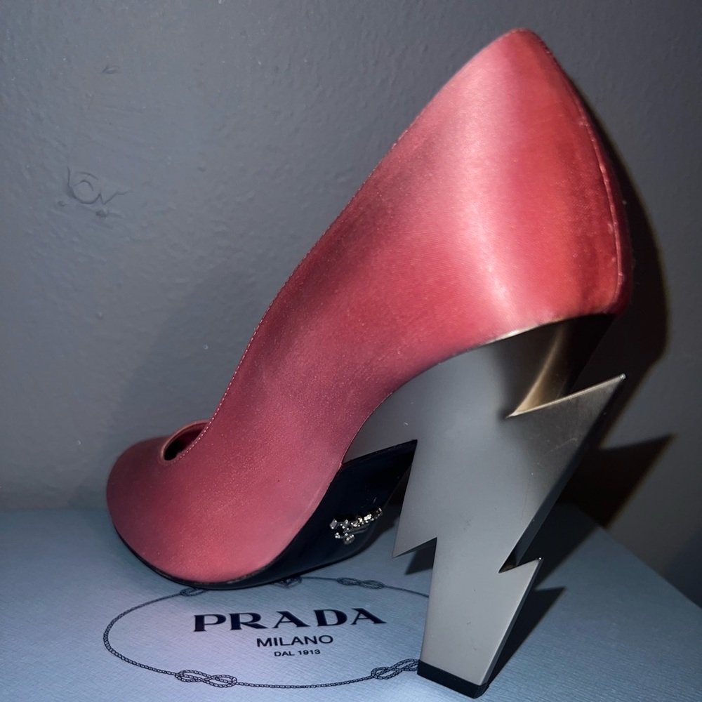 Pink Prada Heels